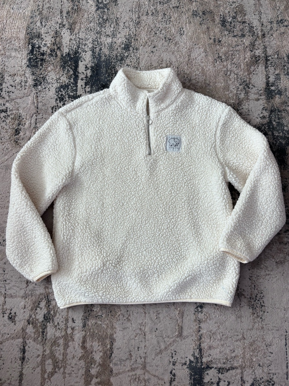 Ivory Ella Sherpa pullover